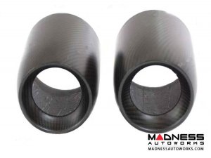 Alfa Romeo 4C Carbon Fiber Exhaust Tips Alfa Romeo 4C Carbon Fiber Exhaust Tips